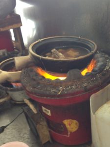 Bak Kut Teh cooking in a claypot over charcoal | Coriander Lime Kitchen | Asian Cooking Classes Taupo